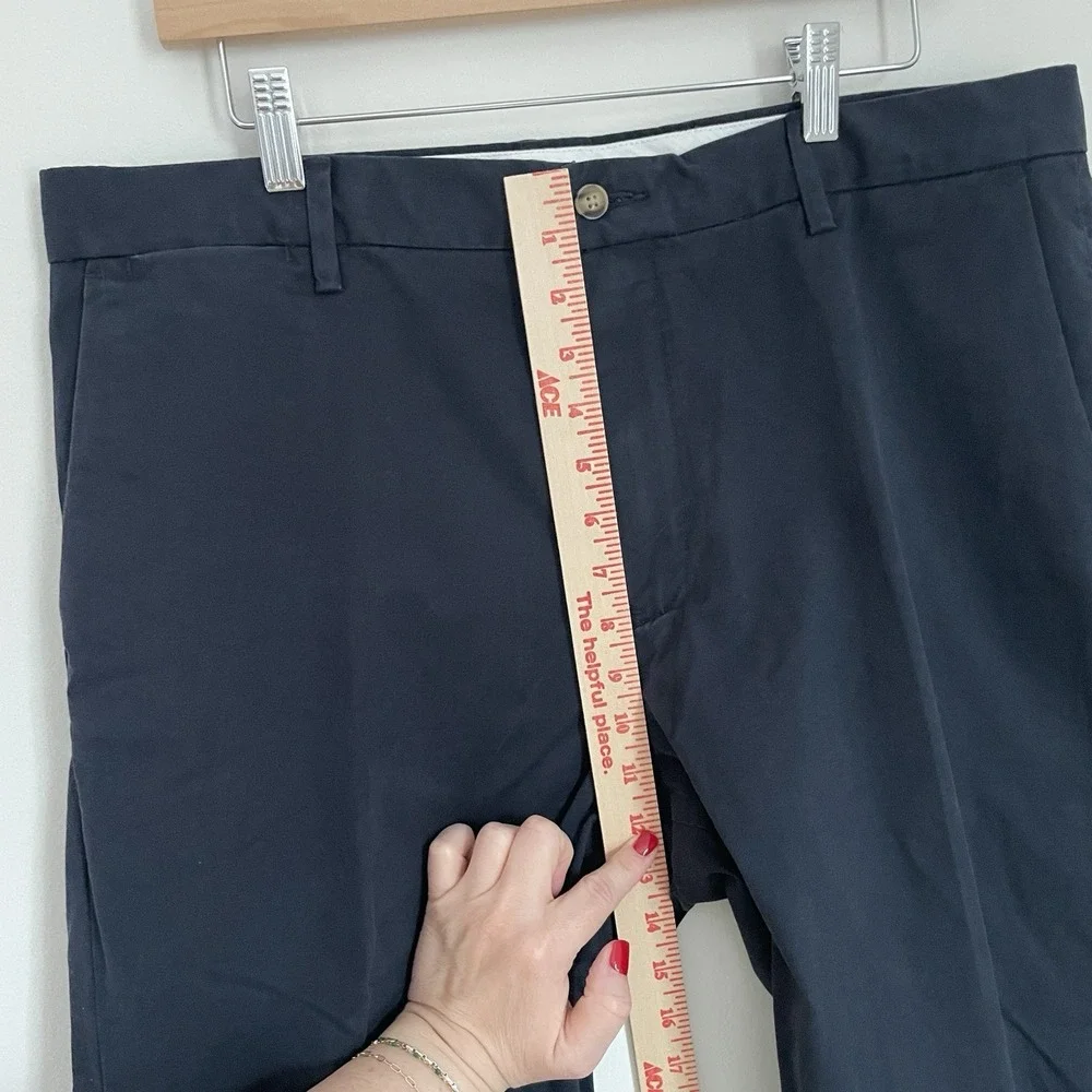 Polo Ralph Lauren Men Classic‎ Fit Chino Pants Navy Blue Size 35x32 100% Cotton